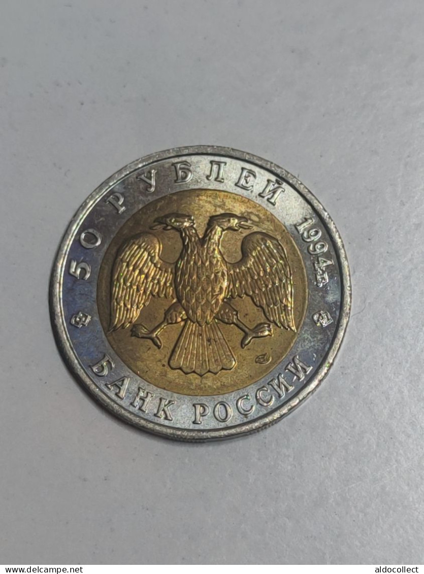 Russia 50 Rubli 1994 Bisonte Europeo - Russia