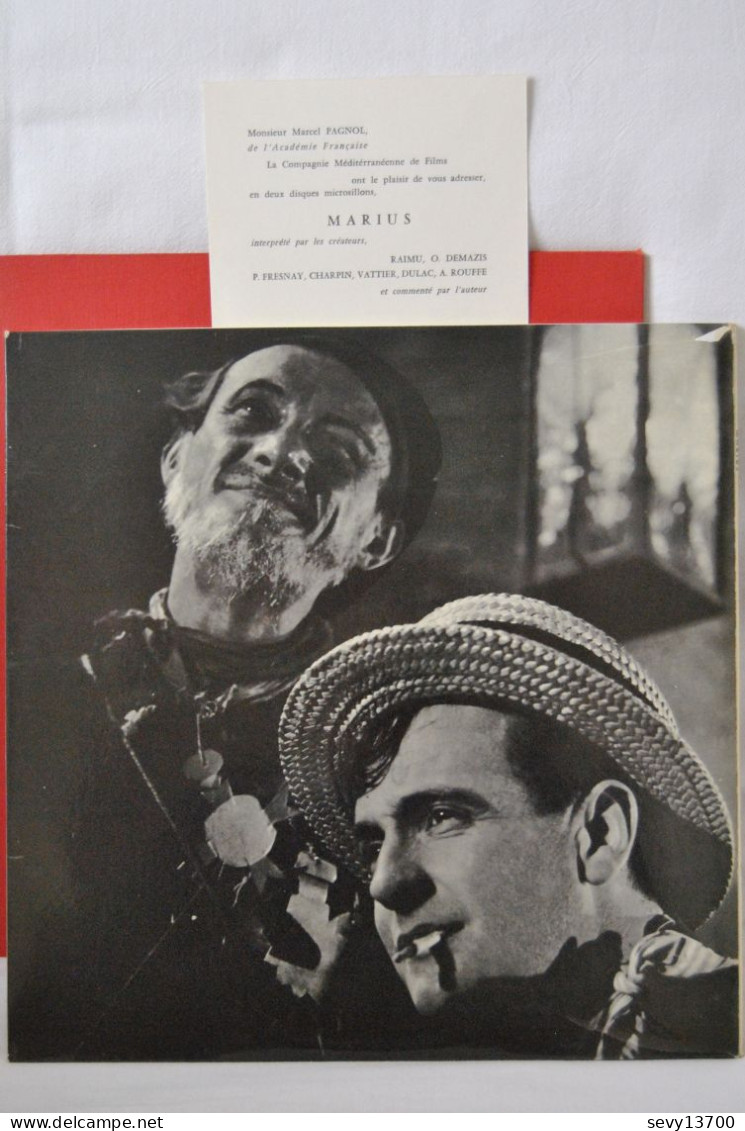 Raimu Dans Marius De Marcel Pagnol Avec O. Demazis, Charpin, P. Fresnay - Cómica