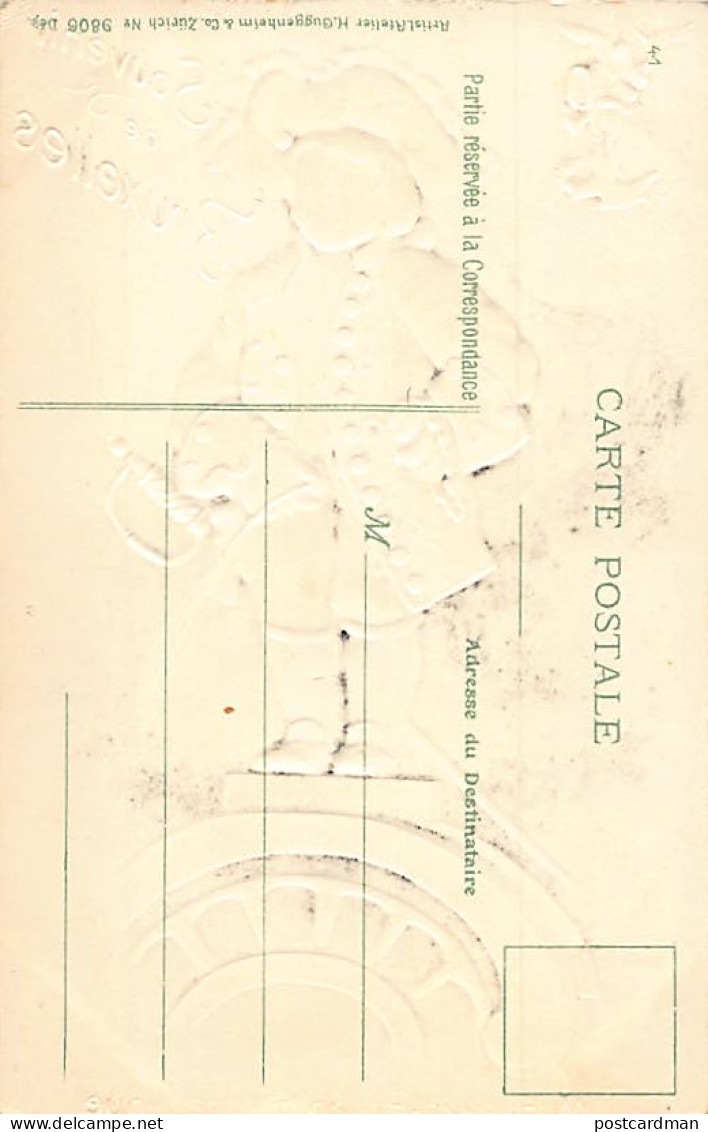 Belgique - BRUXELLES - Manneken-Pis En Grande Tenue - Carte Gaufrée - Ed. H. Guggenheim 9806 - Personnages Célèbres