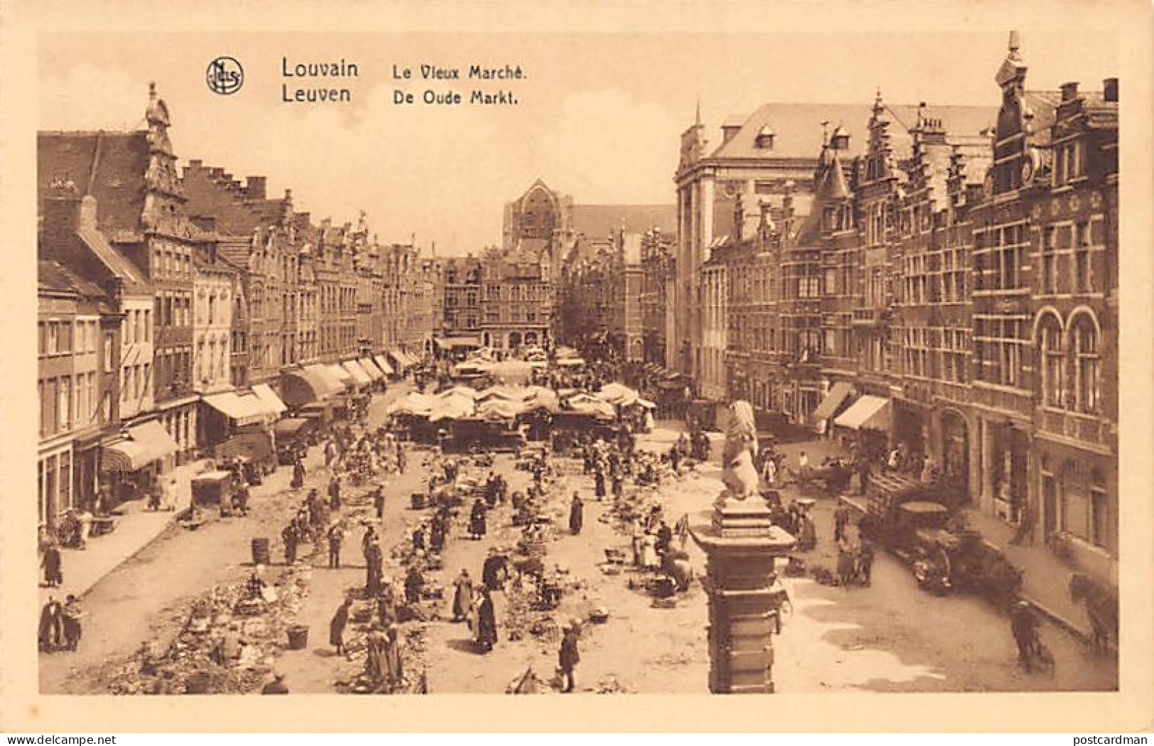 België - LEUVEN (Vl. Br.) De Oude Markt - Leuven