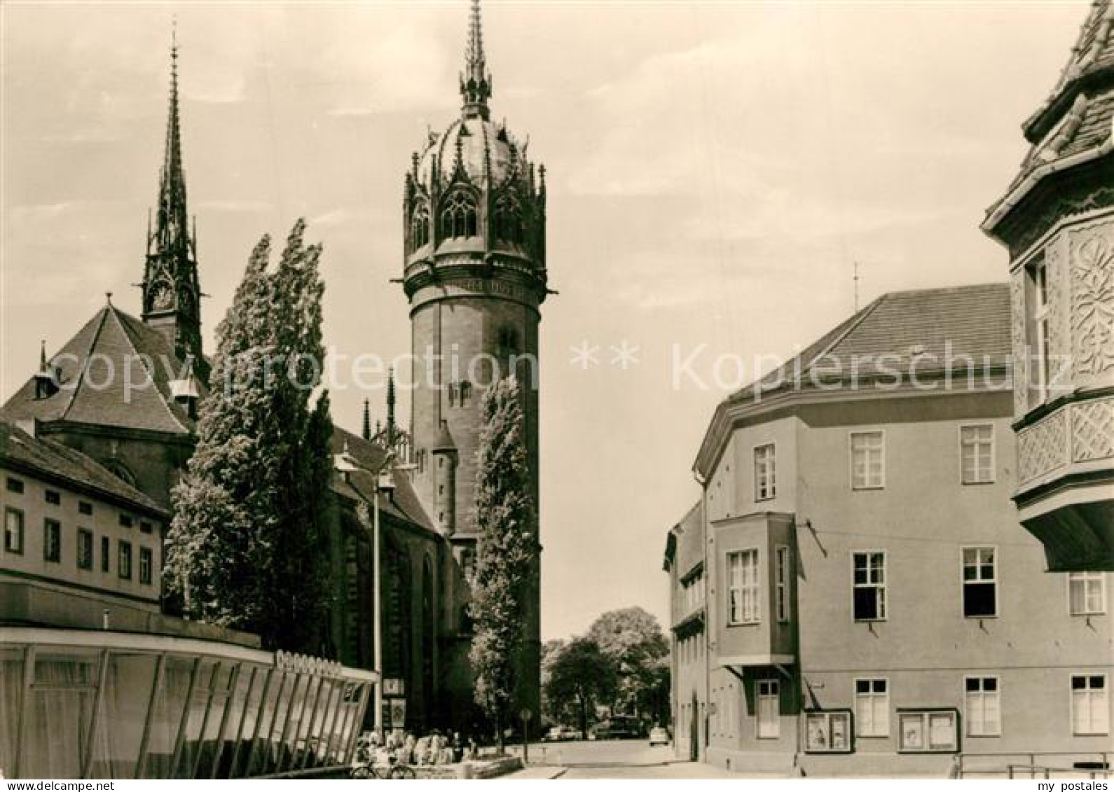 73334540 Wittenberg Lutherstadt Schlossplatz Wittenberg Lutherstadt - Wittenberg