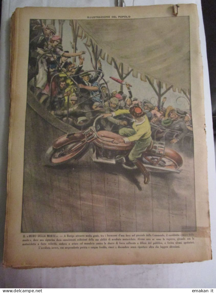 # ILLUSTRAZIONE DEL POPOLO N 24 /1938 GUERRA CINA GIAPPONE / FOTO DUCE DECORA CARABINIERE / BERTELLI - Primeras Ediciones