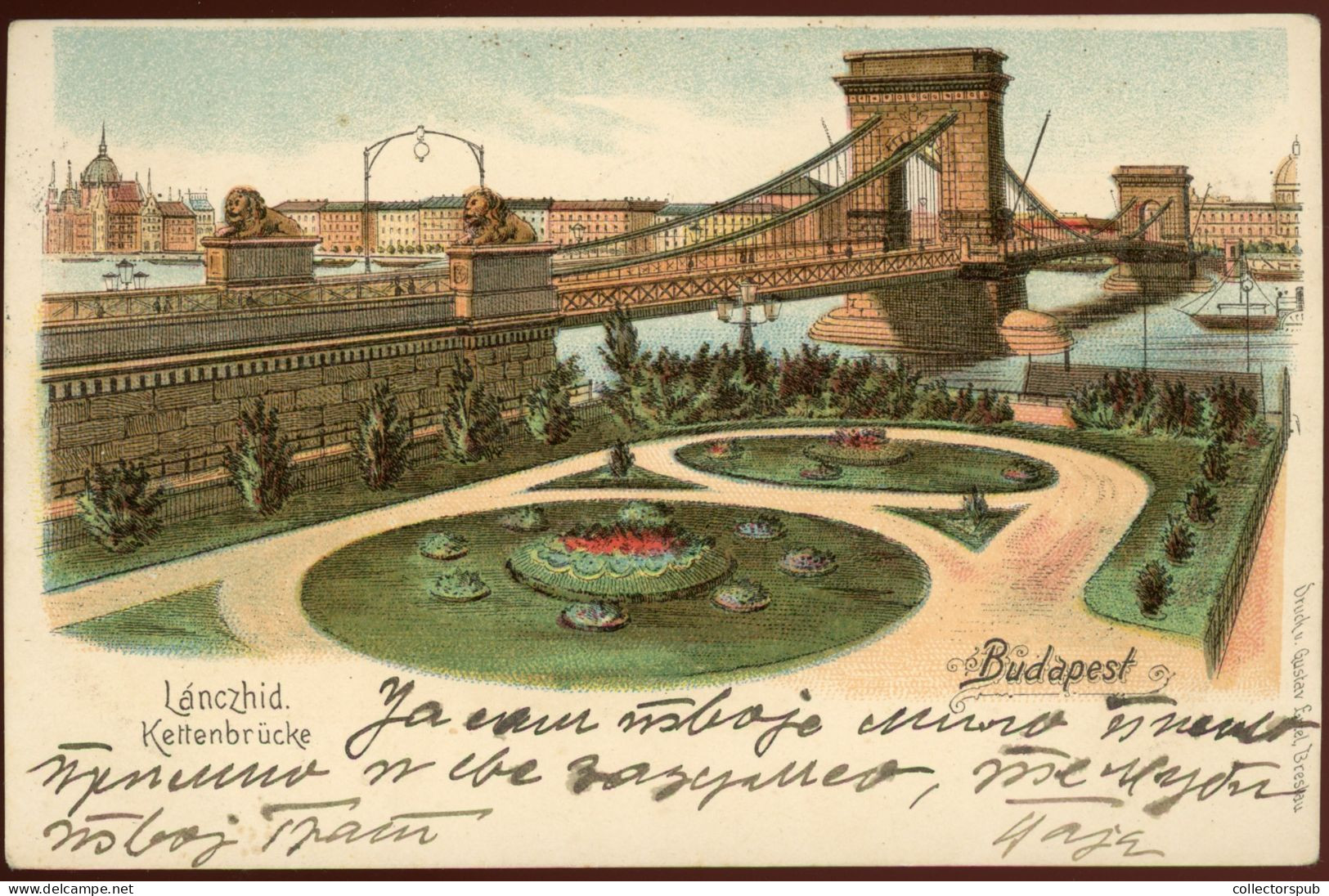 BUDAPEST 1902. Old Litho Postcard - Hongrie