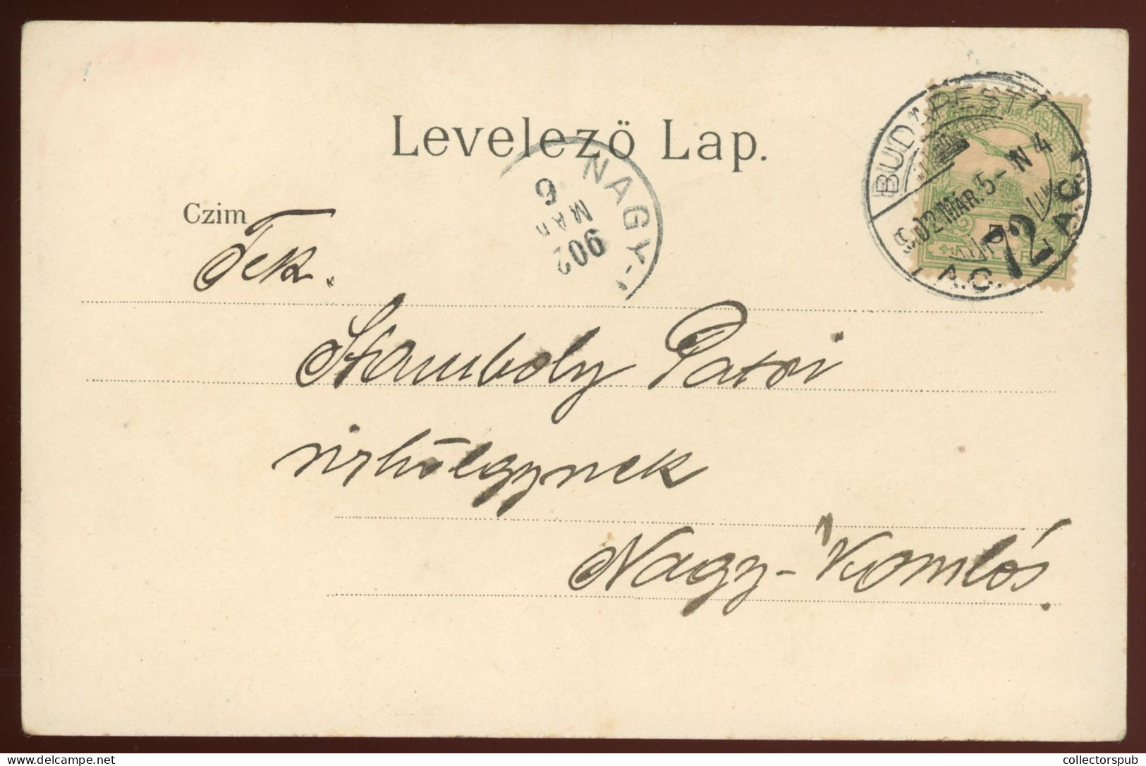 BUDAPEST 1902. Old Litho Postcard - Hongrie
