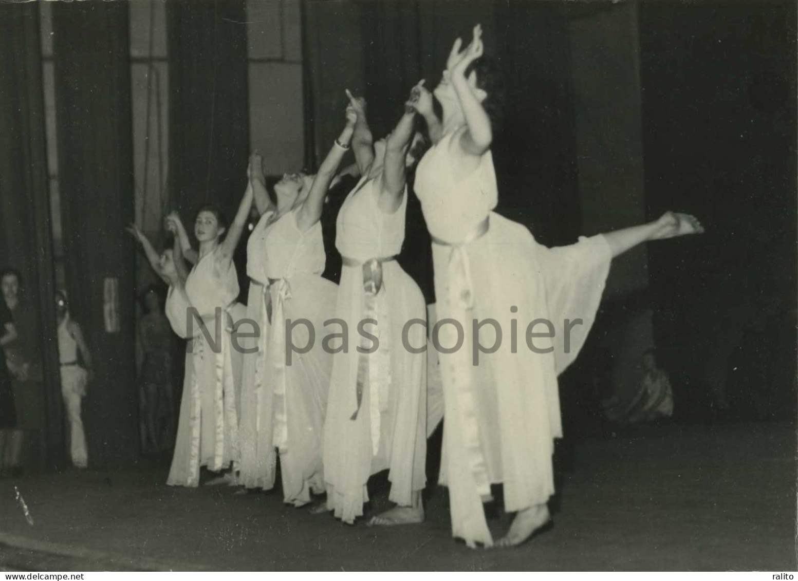 ÉCOLE ANDRÉE JOLY Vers 1940 Gymnastique Sport Salle Pleyel Danse Enfants Paris - Other & Unclassified