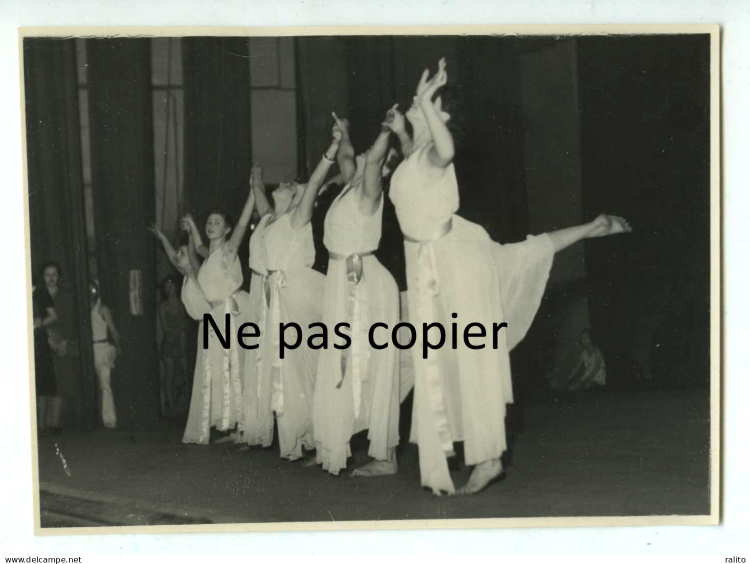 ÉCOLE ANDRÉE JOLY Vers 1940 Gymnastique Sport Salle Pleyel Danse Enfants Paris - Other & Unclassified