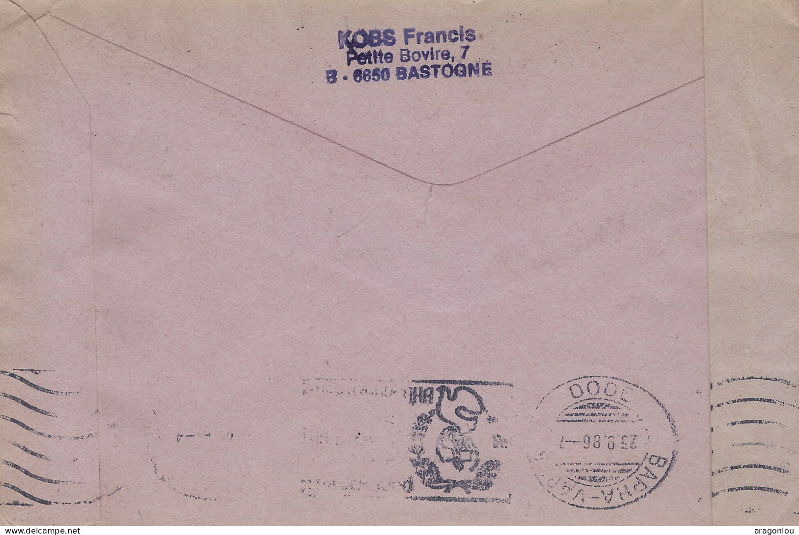 Luxembourg - Luxemburg - Lettre   TAXES   1986 - Postage Due