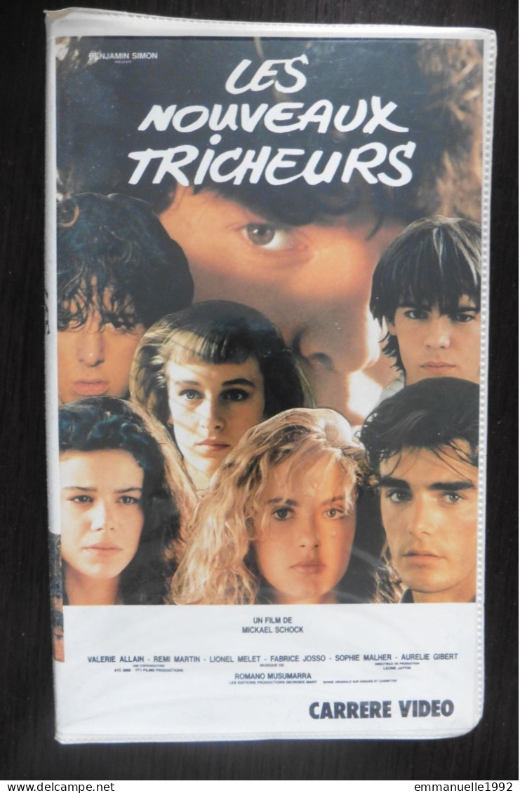 VHS Les Nouveaux Tricheurs 1987 Valérie Allain Fabrice Josso Lionel Melet - RARE ! - Dramma