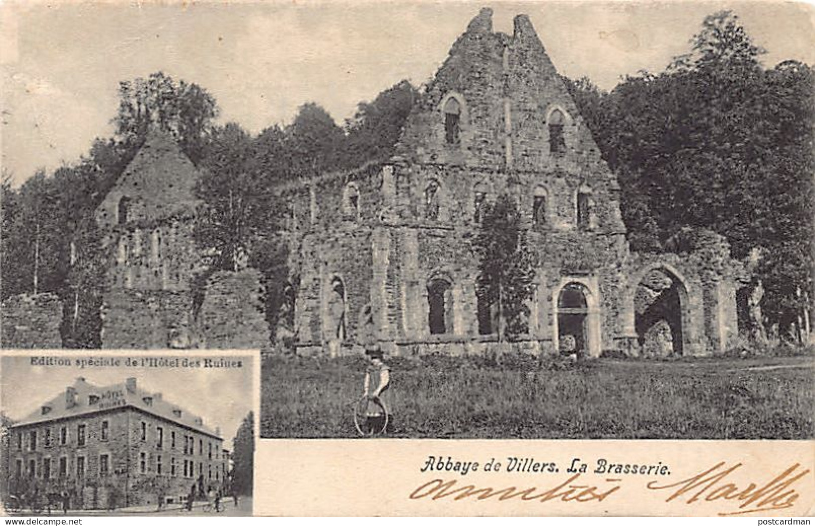 Belgique - ABBAYE DE VILLERS (Br. W.) La Brasserie - Hôteld Es Ruines - Autres & Non Classés