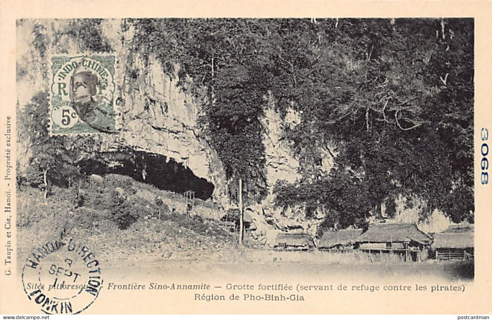 Vietnam - Frontière Sino-Annamite - Grotte Fortifiée - Région De Pho-Binh-Gia - Ed. G. Taupin Et Cie 3068 - Viêt-Nam