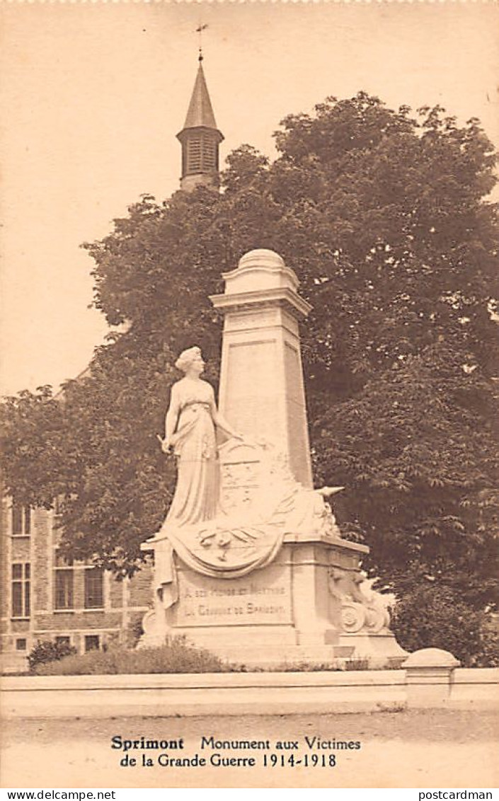 SPRIMONT (Liège) Monument Aux Victimes De La Grande Guerre - Sprimont