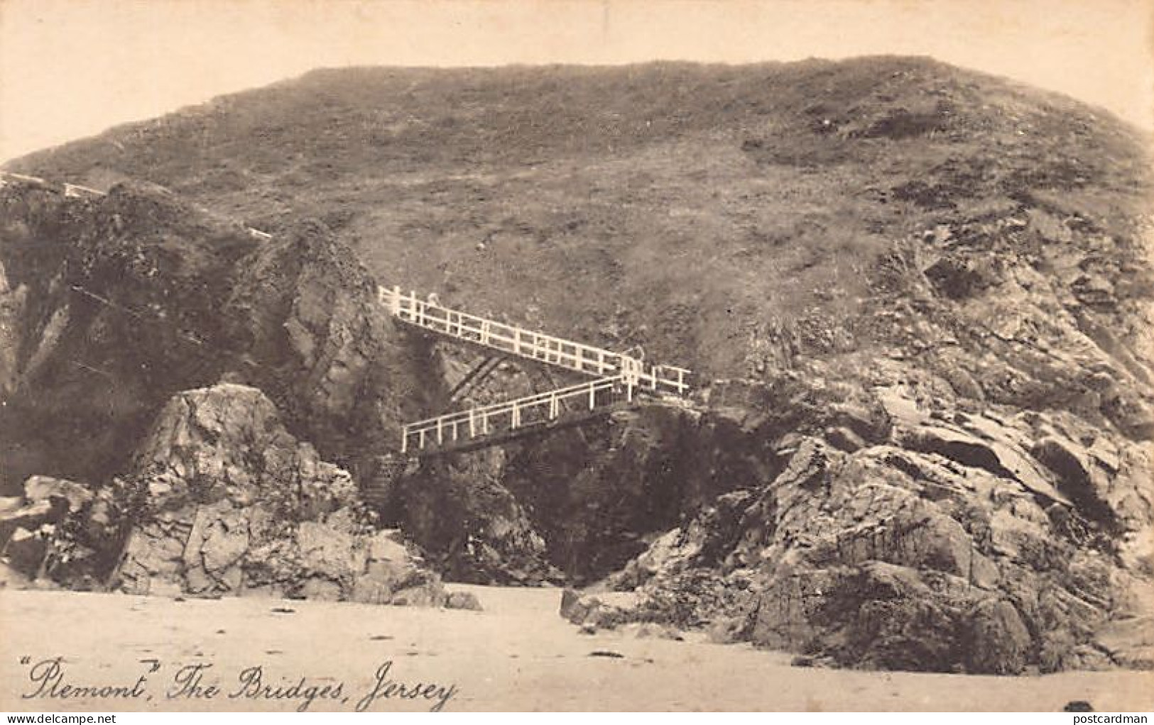 JERSEY - Plemont - The Bridges - Publ. S. Beauchamp  - Other & Unclassified