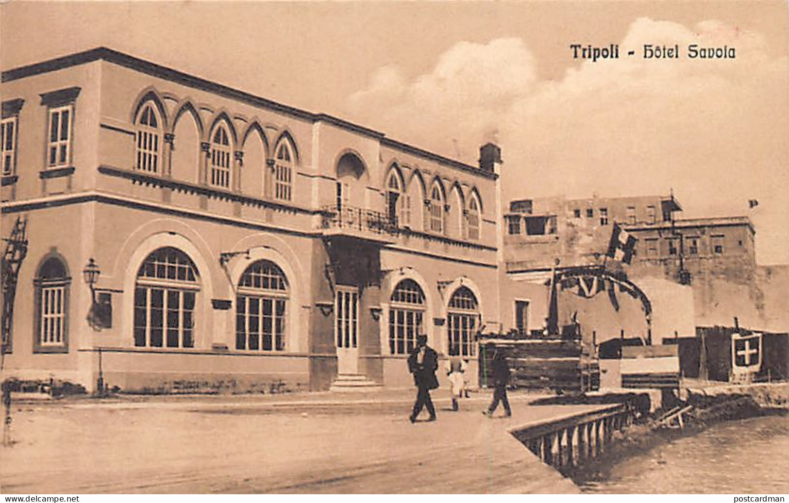 Libya - TRIPOLI - Hotel Savoia - Libië