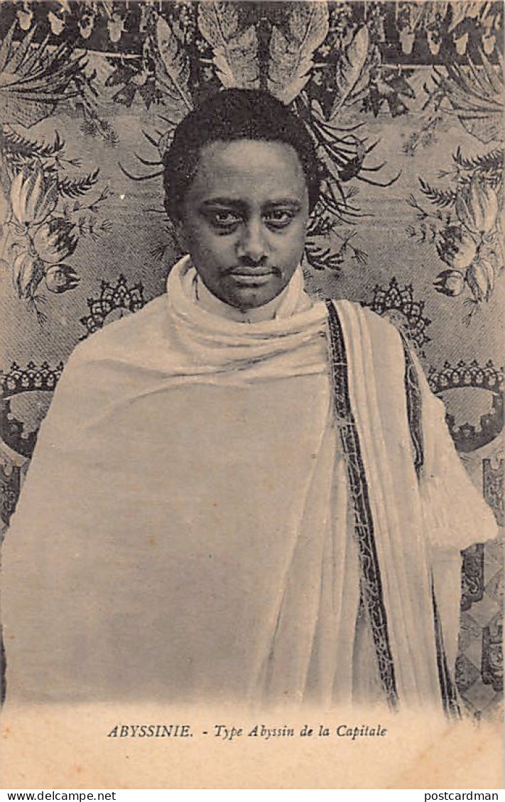 Ethiopia - Abyssinian Type From Addis-Ababa - Publ. E. Cailleux  - Ethiopie