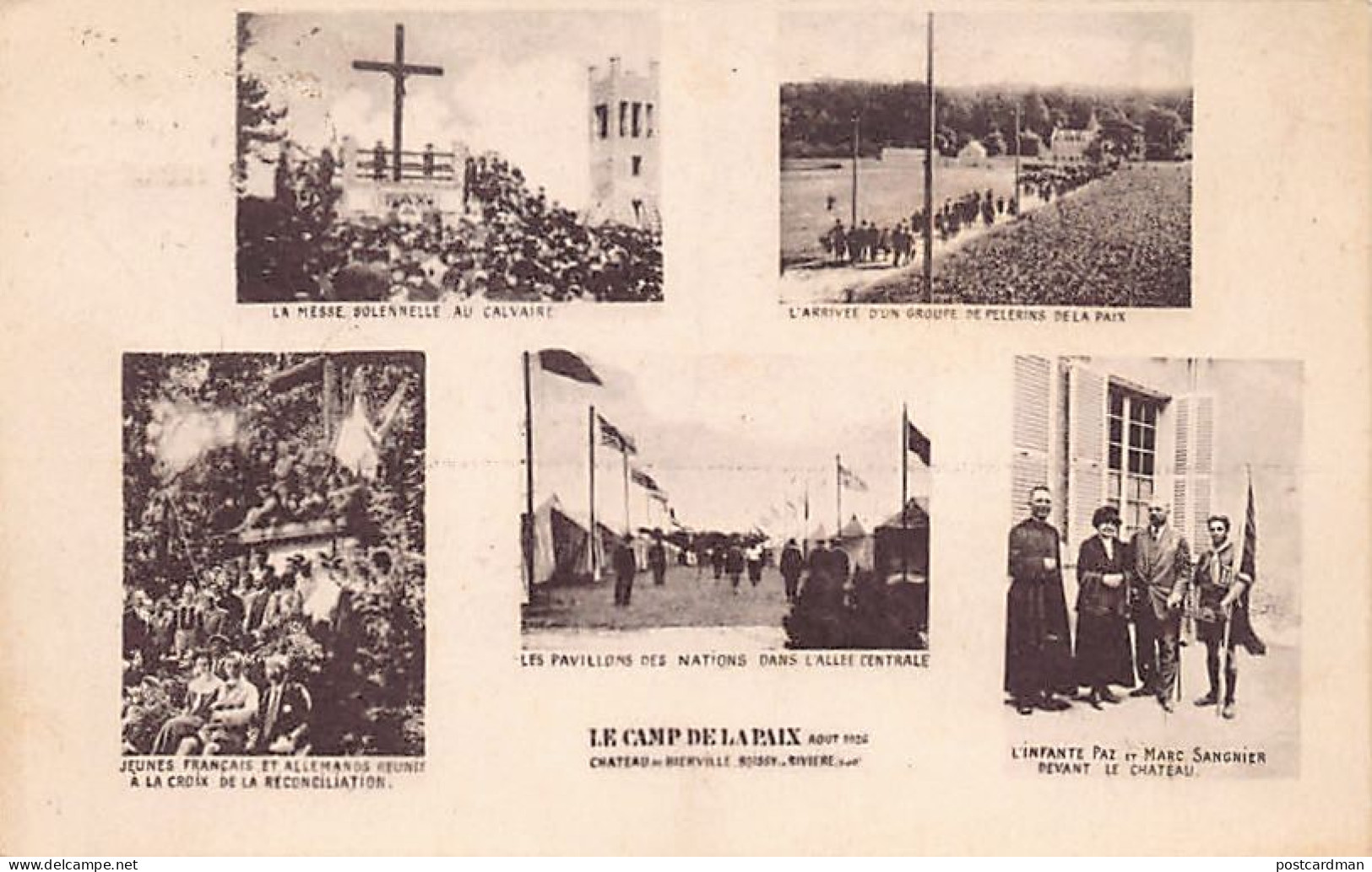 France - BOISSY LA RIVIÈRE (91) Le Camp De La Paix - Marc Sangnier - Le Sillon - Août 1926  - Sonstige & Ohne Zuordnung
