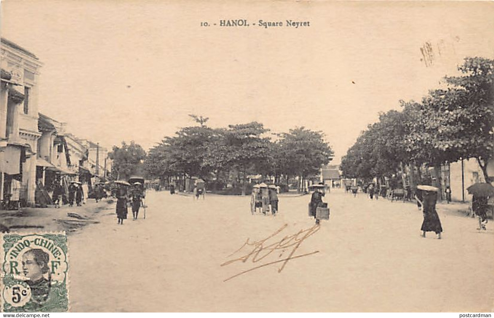 Vietnam - HANOI - Square Neyret - Ed. Grands Magasins Réunis 10 - Vietnam