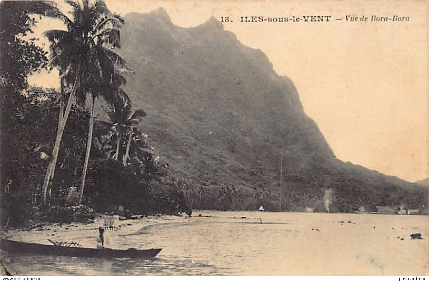 Polynésie - ILES SOUS LE VENT - Vue De Bora-Bora - Ed. Inconnu 18 - Polynésie Française