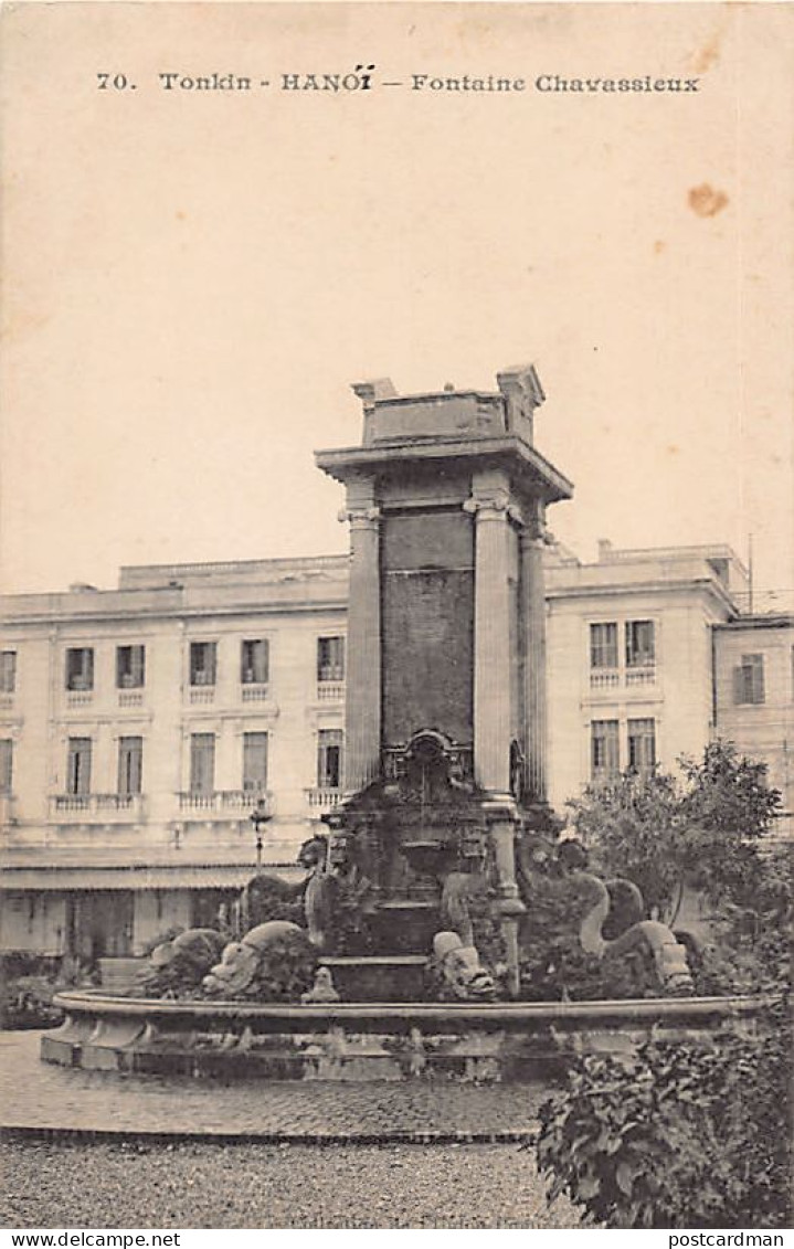 Vietnam - HANOI - Fontaine Chavassieux - Ed. Union Commerciale Indochinoise 70 - Vietnam