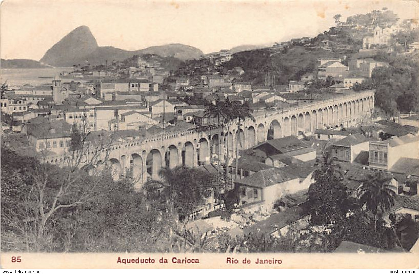 Brasil - RIO - Aqueducto Da Carioca - Ed. A. Ribeiro 85 - Otros & Sin Clasificación