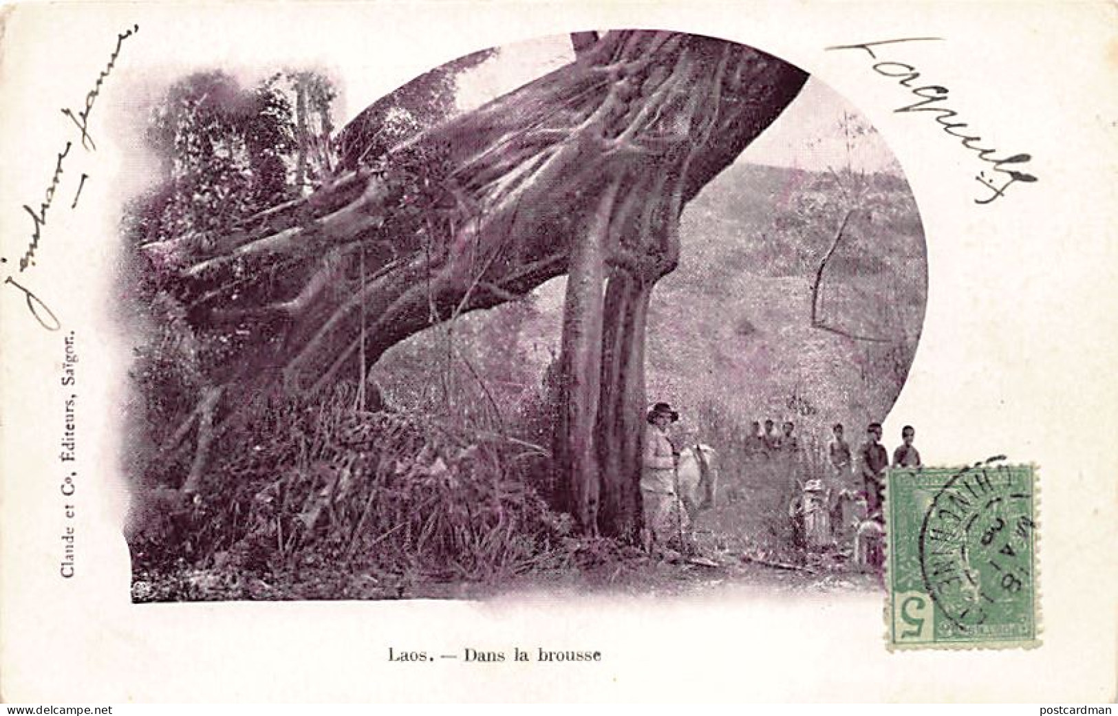 Laos - Dans La Brousse - Ed. Claude Et Cie.  - Laos