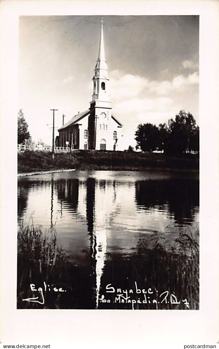 SAYABEC (P.Q.) Eglise - CARTE PHOTO - Ed. Inconnu 7 - Autres & Non Classés