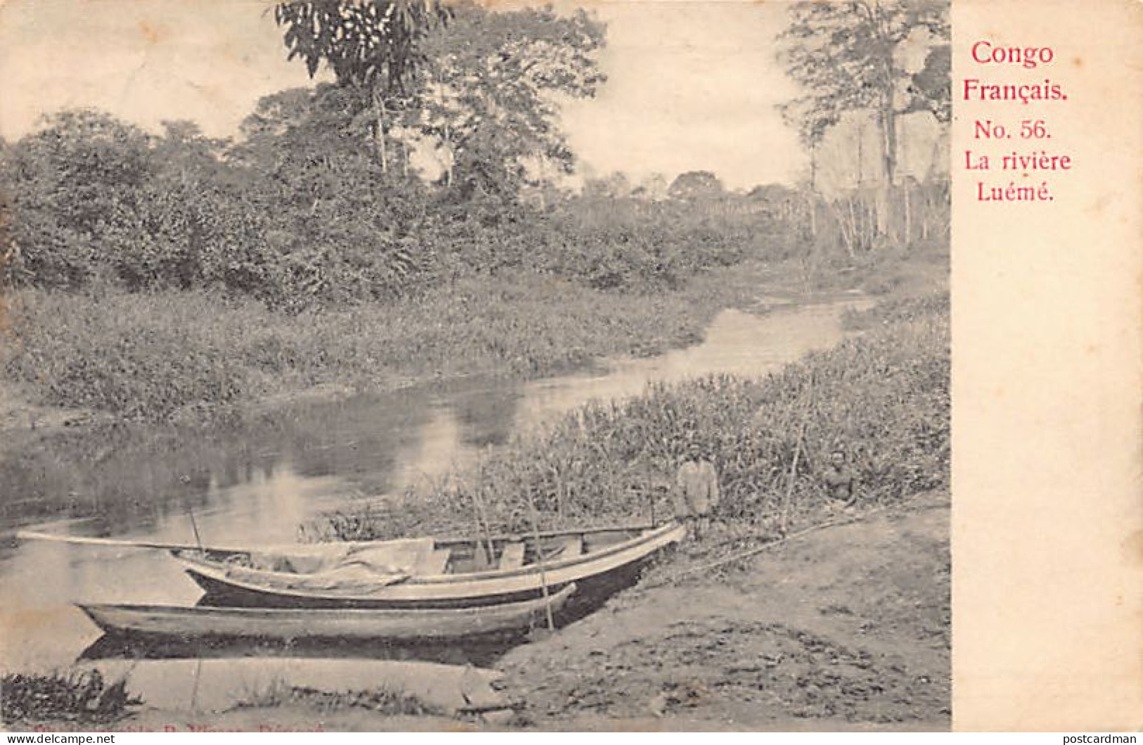 Congo Brazzaville - La Rivière Luémé - Ed. R. Visser 56 - Sonstige & Ohne Zuordnung