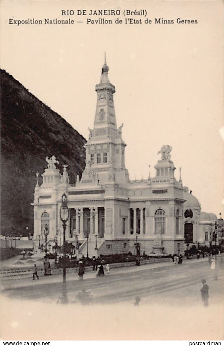 Brasil - RIO DE JANEIRO - Exposição Nacional - Pavilhão Do Estado De Minas Gerais - - Ed. Desconhecido  - Rio De Janeiro