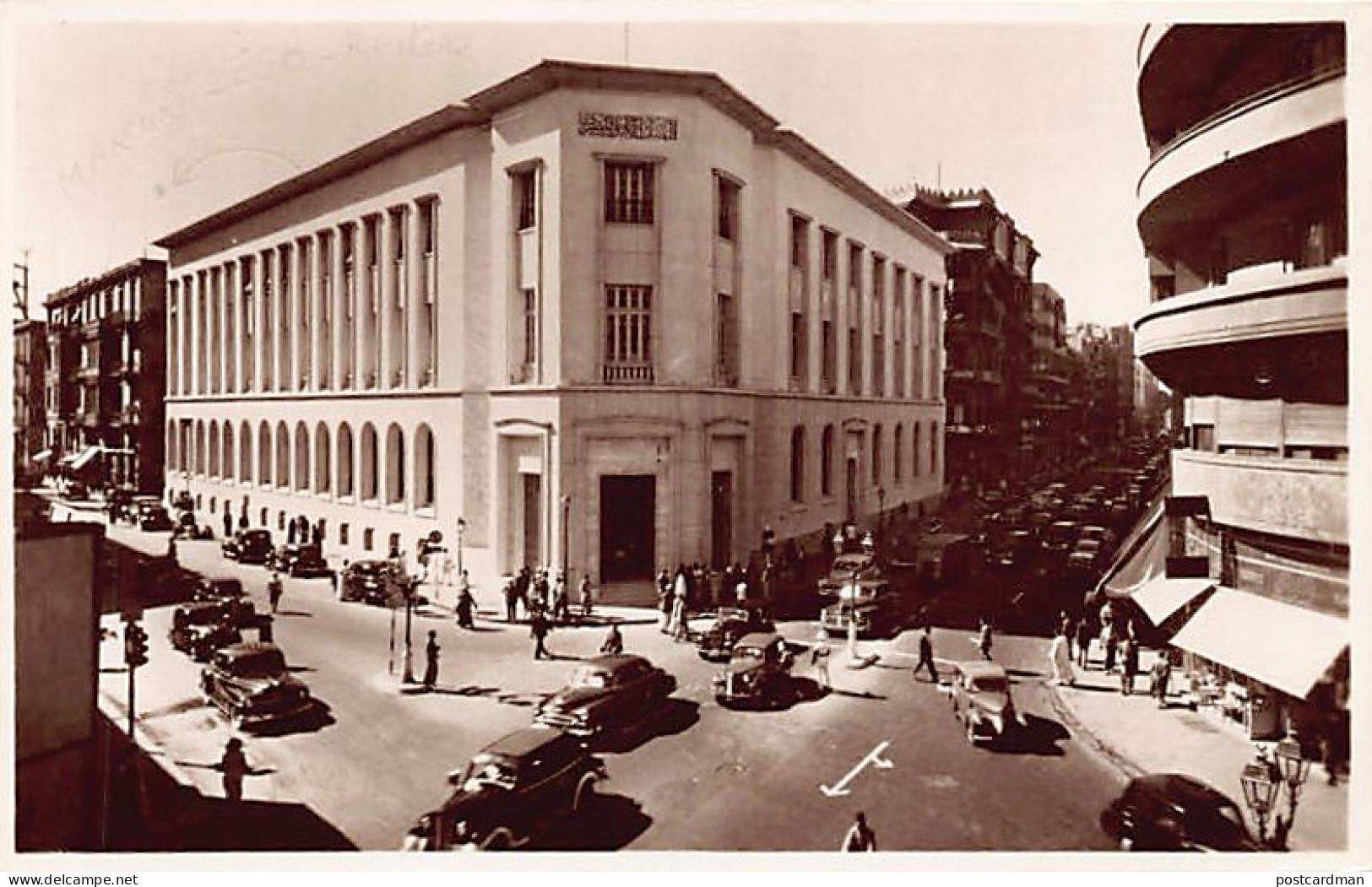 Egypt - CAIRO - Ksar El Nile Street And National Bank - Publ. Lehnert & Landrock 75 - Cairo