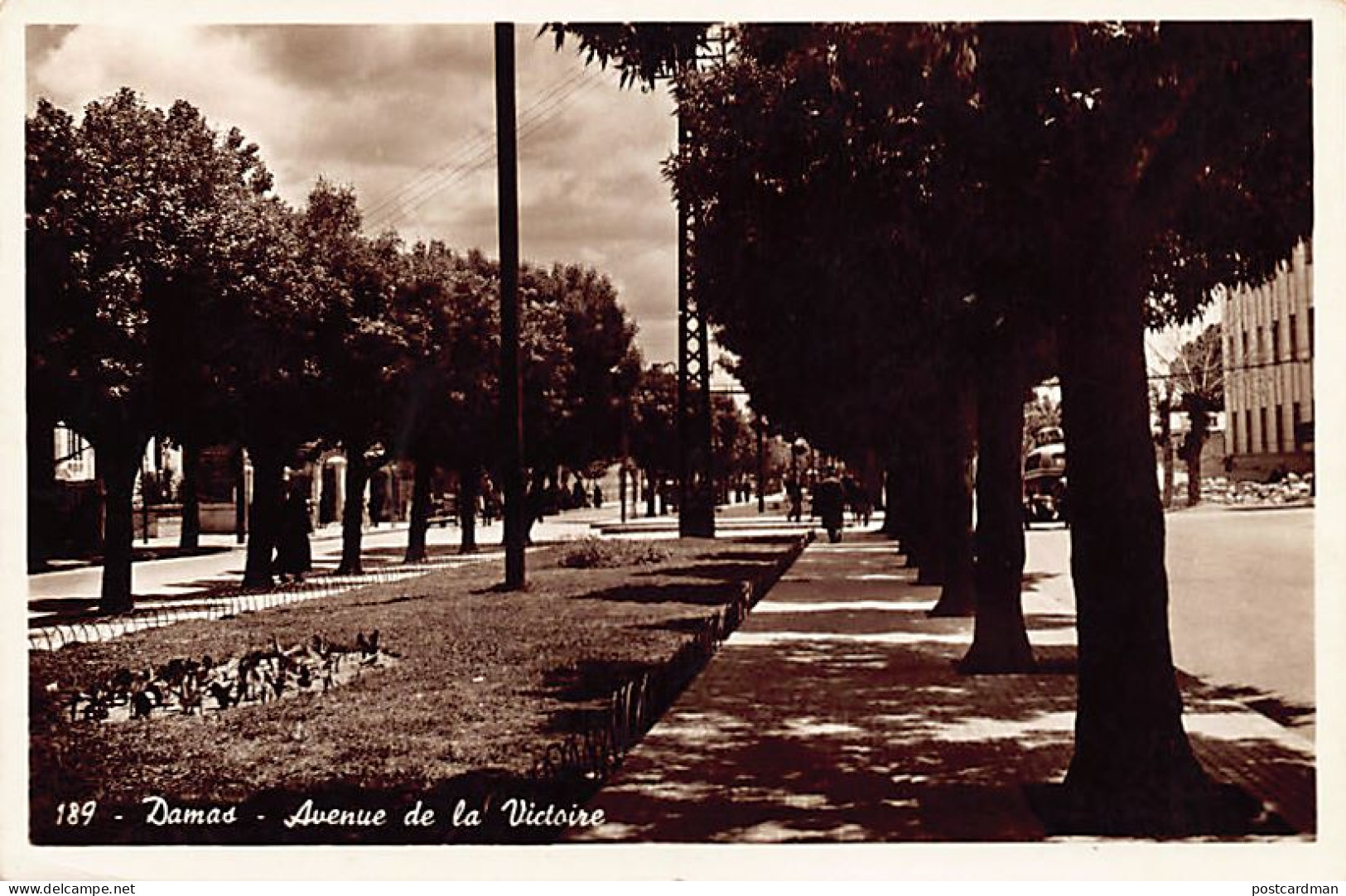 Syrie - DAMAS - Avenue De La Victoire - Ed. Gulbenk 189 - Syrie