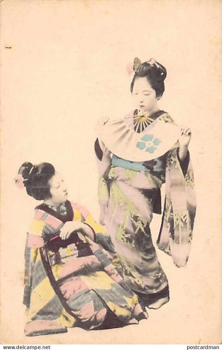 Japan - Two Geishas And An Umbrella - Andere & Zonder Classificatie