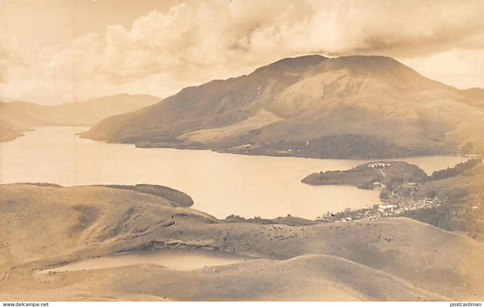 Japan - HAKONE - General View - REAL PHOTO August 1928 - Andere & Zonder Classificatie