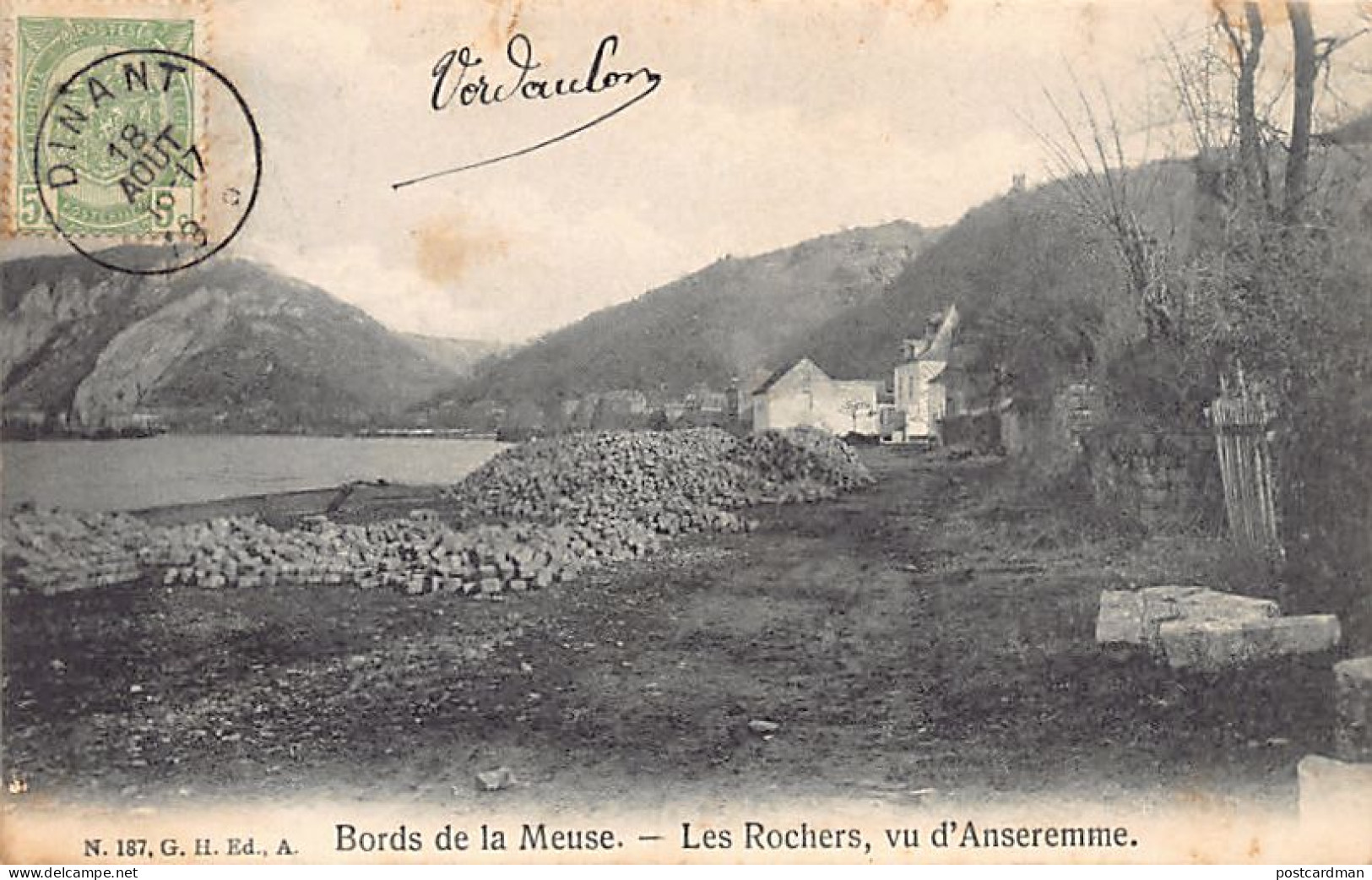 ANSEREMME (Namur) Les Rochers - Bords De La Meuse - Autres & Non Classés