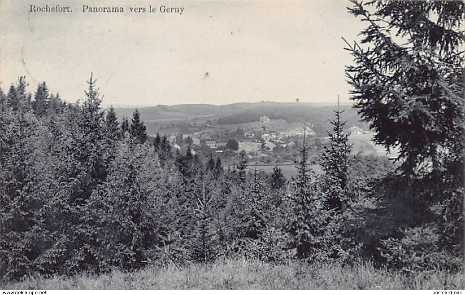 ROCHEFORT (Namur) Panorama Vers Le Gerny - Rochefort