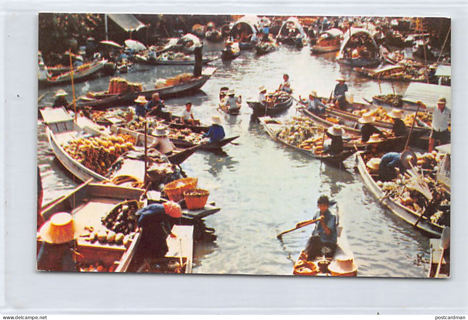 Thailand - BANGKOK - Scenery Of The Floating Market - Publ. Soma Nimit 384 - Thaïlande