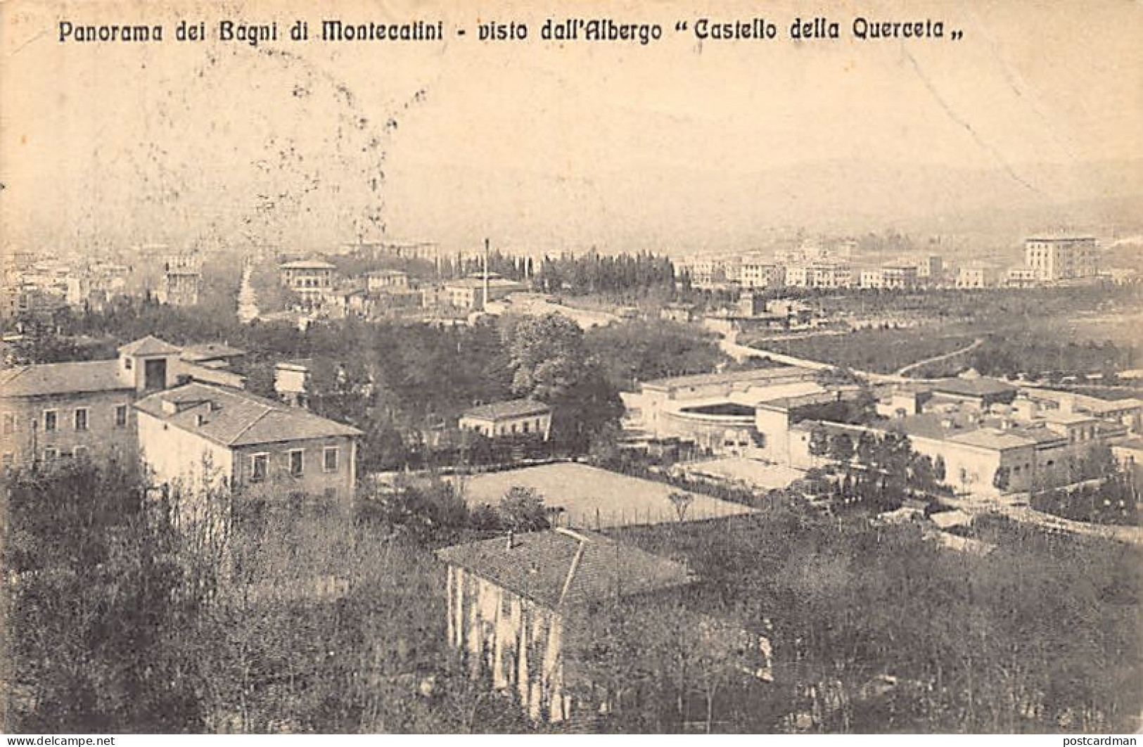 MONTECATINI TERME (PT) Panorama - Albergo Castello Della Querceta - Other & Unclassified
