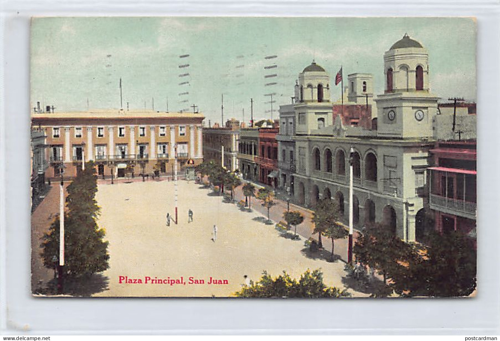 Puerto Rico - SAN JUAN - Plaza Principal - Publ. Waldrop 18 - Puerto Rico