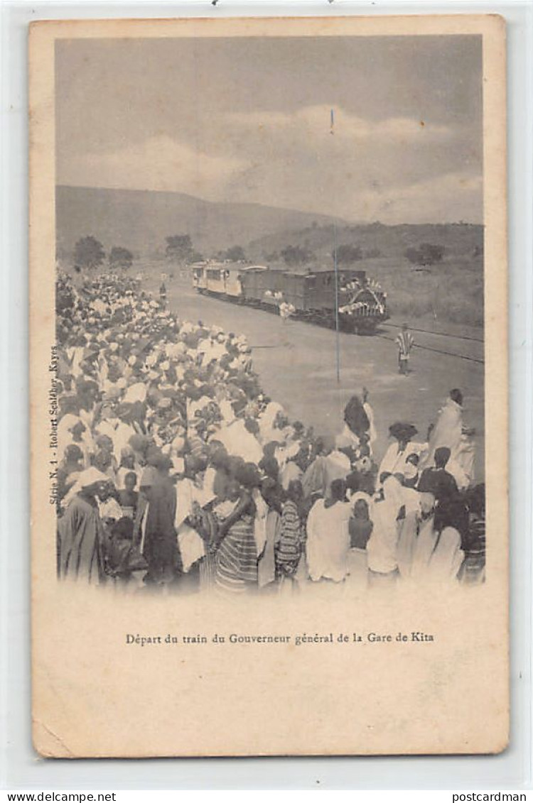 Mali - KITA - Départ Du Train Du Gouverneur-Général - Ed. Robert Schléber Série N. 1 - Mali
