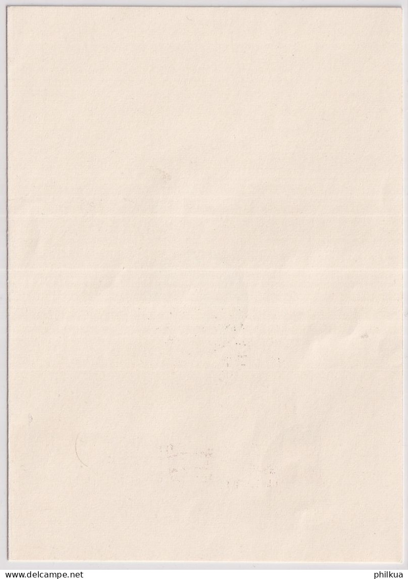 Zumst. 297 / Mi. 529 Auf PTT-Faltblatt Mit Sonderstempel 1951 SCHWEIZER MUSTERMESSE BASEL - Lettres & Documents