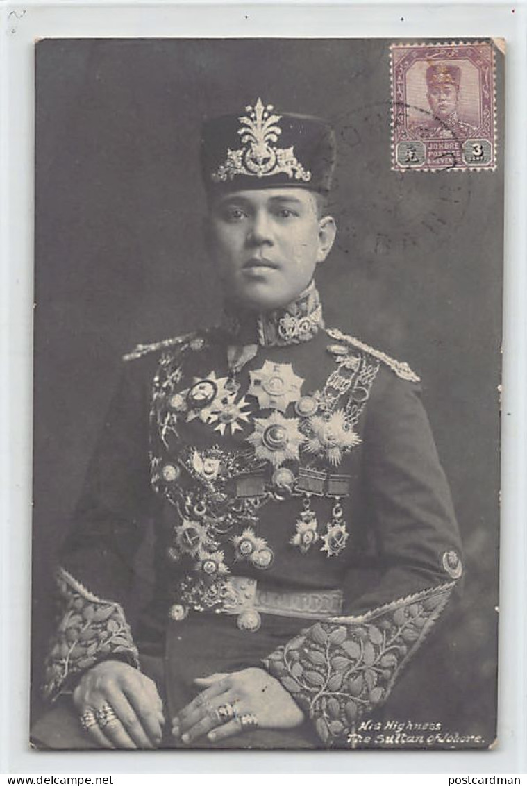Malaysia - H.H. The Sultan Of Johore Ibrahim Al-Masyhur - MAXIMUM CARD - Publ. Unknown  - Maleisië