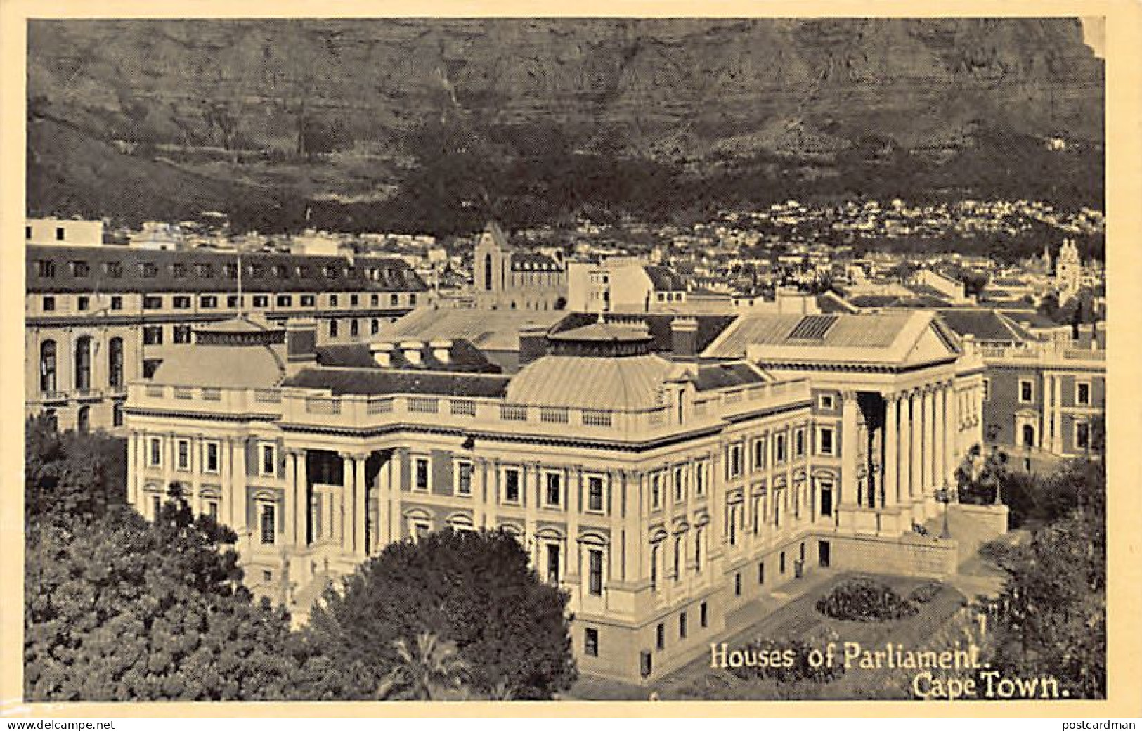 South Africa - CAPE TOWN - Houses Of Parliament - Publ. Newman Art Publ. Co.  - South Africa