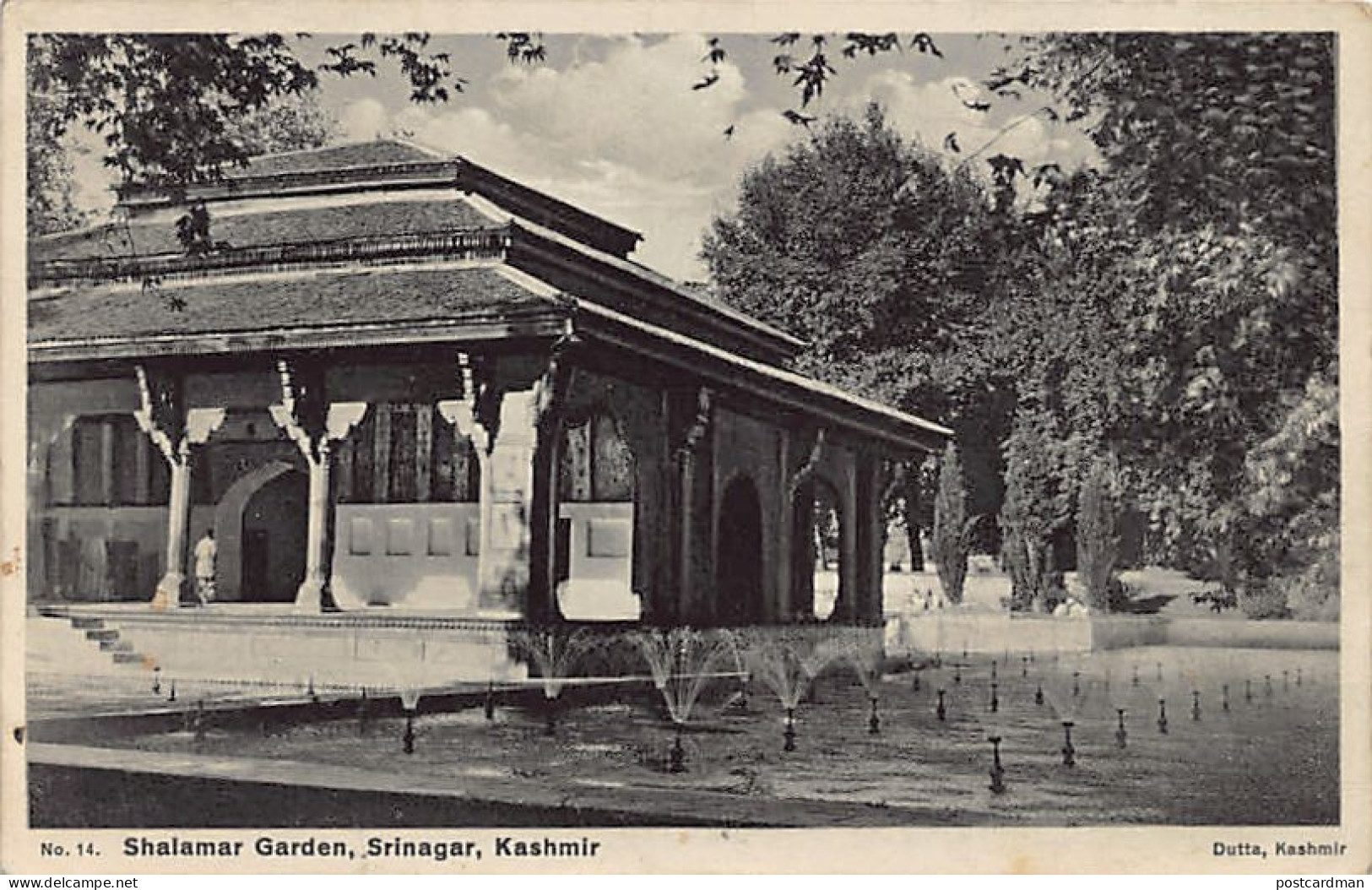 India - SRINAGAR - Shalamar Garden - Publ. Dutta 14 - Indien