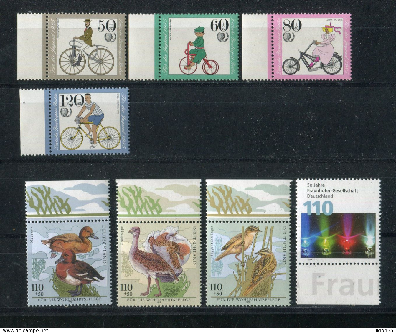 "DEUTSCHLAND" Partie Mit Verschiedenen Ausgaben **, Vgl. Fotos (L1209) - Lots & Kiloware (mixtures) - Max. 999 Stamps