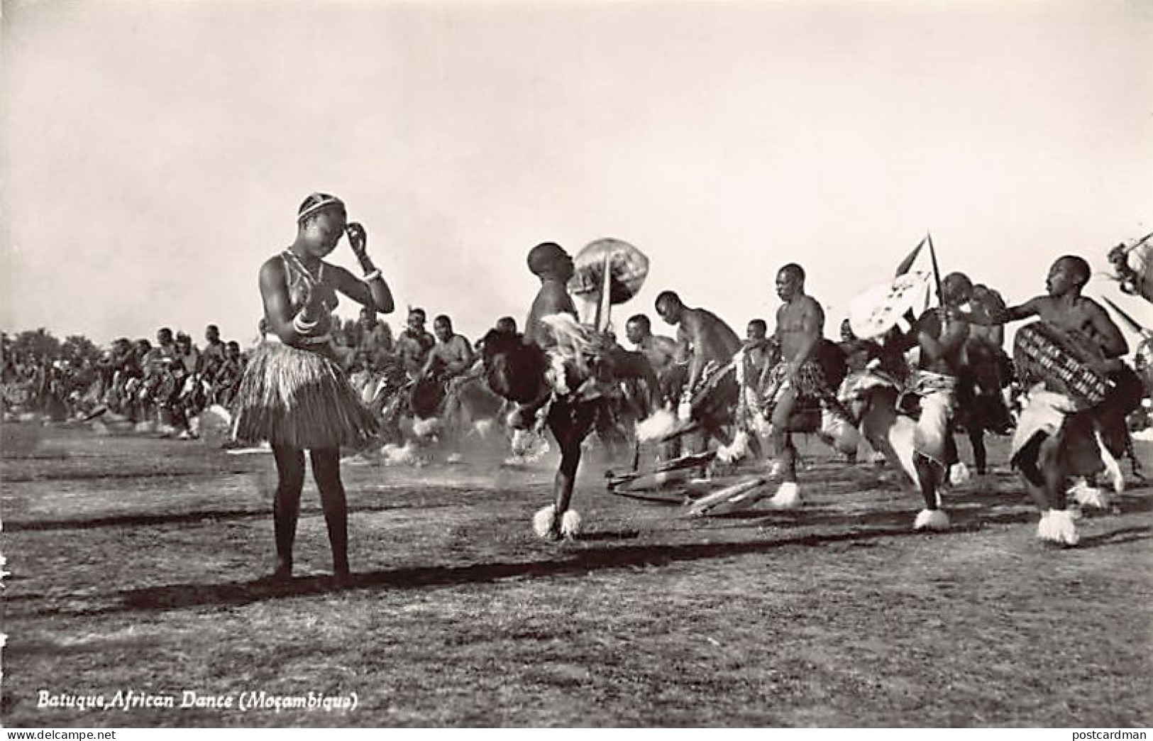 MOÇAMBIQUE Mozambique - Batuque African Dance - REAL PHOTO - Ed. / Publ. M. S. & Co. 15 - Mozambique