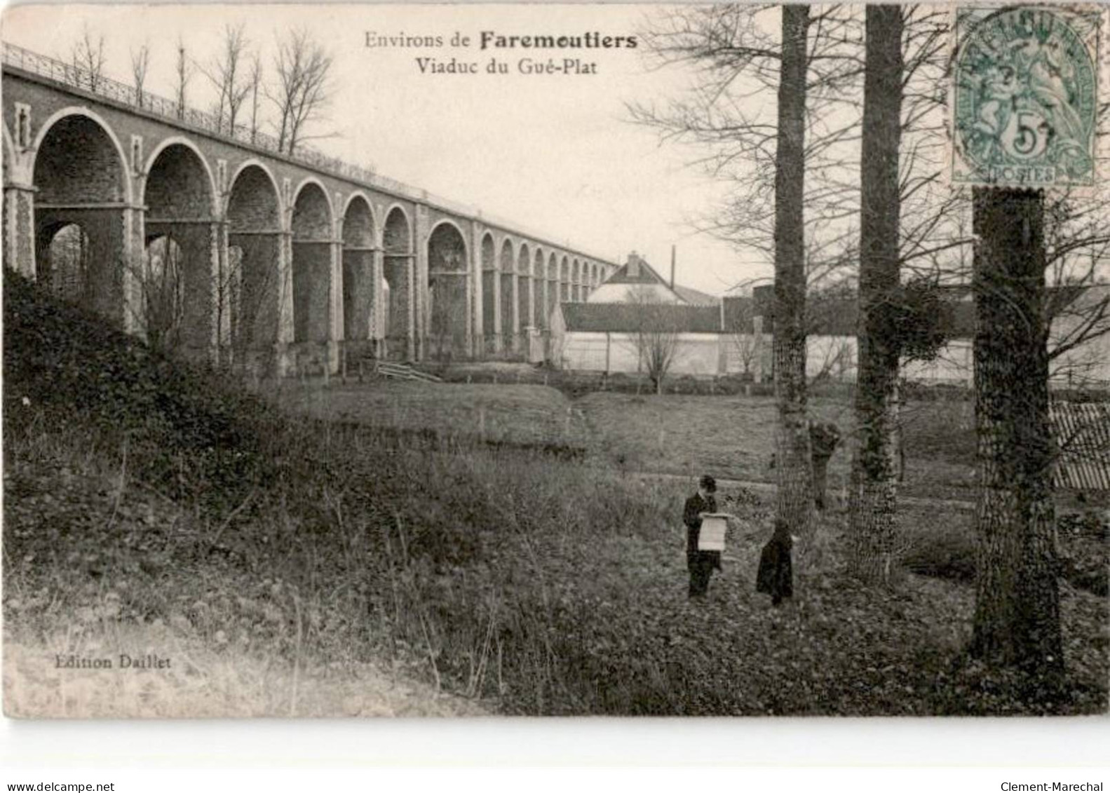 FAREMOUTIERS: Viaduc Du Gué-plat - Très Bon état - Faremoutiers