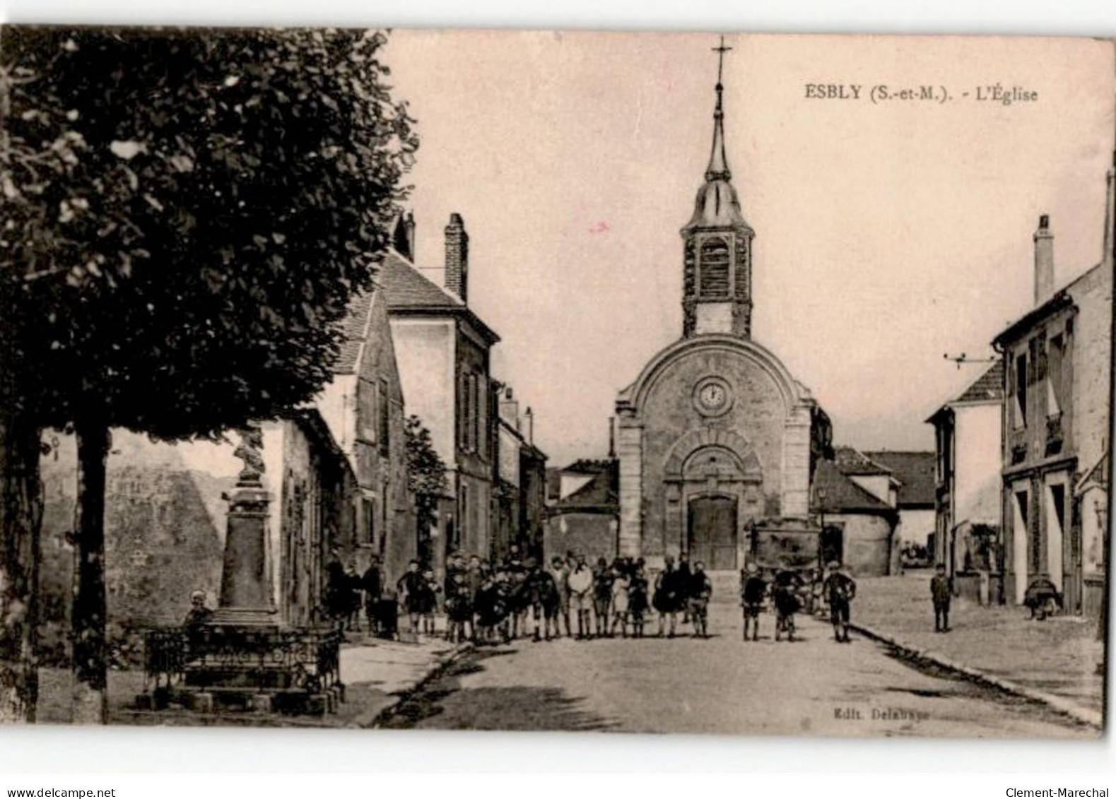 ESBLY: L'église - Très Bon état - Esbly