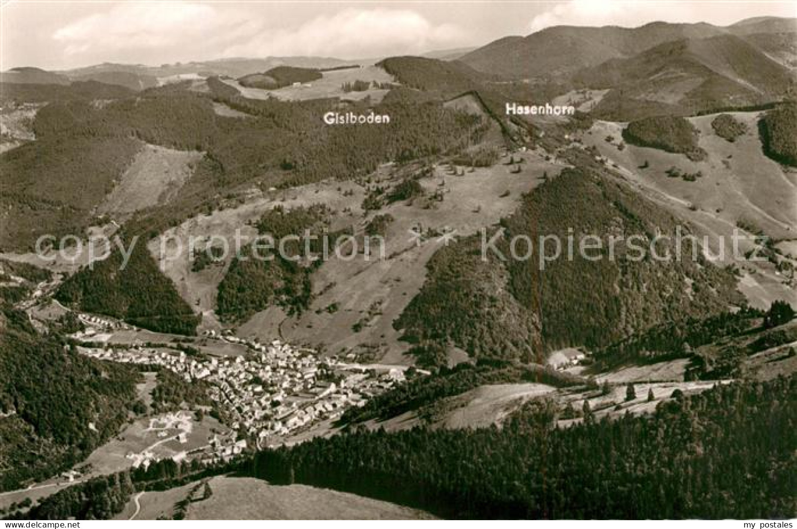 73334166 Todtnau Gisiboden Hasenhorn Fliegeraufnahme Todtnau - Todtnau