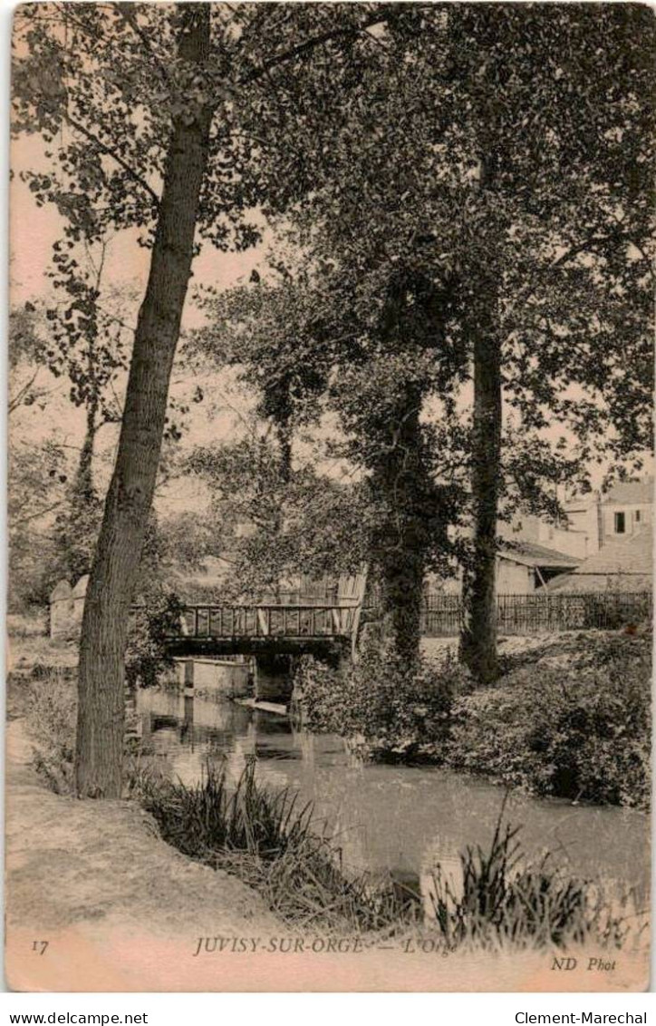 JUVISY-sur-ORGE: L'orge - Très Bon état - Juvisy-sur-Orge