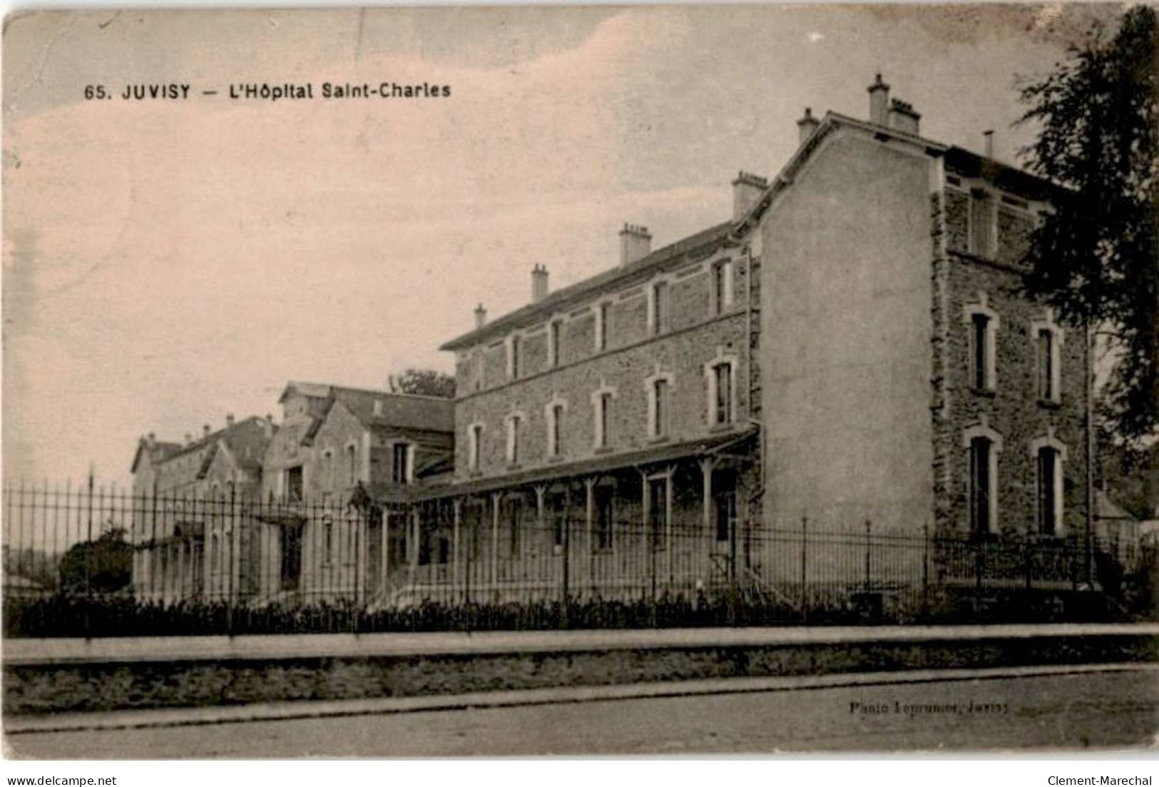 JUVISY-sur-ORGE: L'hôpital Saint-charles -  état - Juvisy-sur-Orge