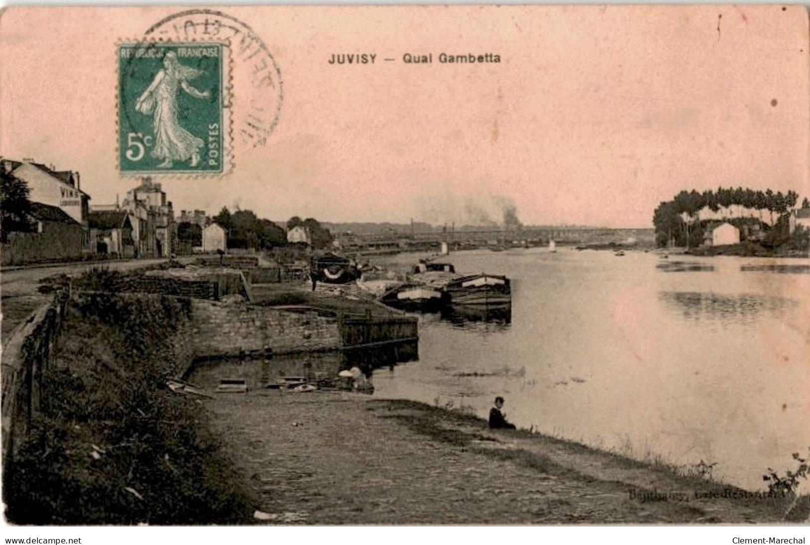 JUVISY-sur-ORGE: Quai Gambetta - Bon état - Juvisy-sur-Orge