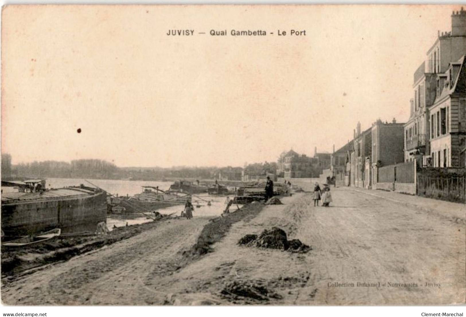JUVISY-sur-ORGE: Quai Gambetta, Le Port - Très Bon état - Juvisy-sur-Orge